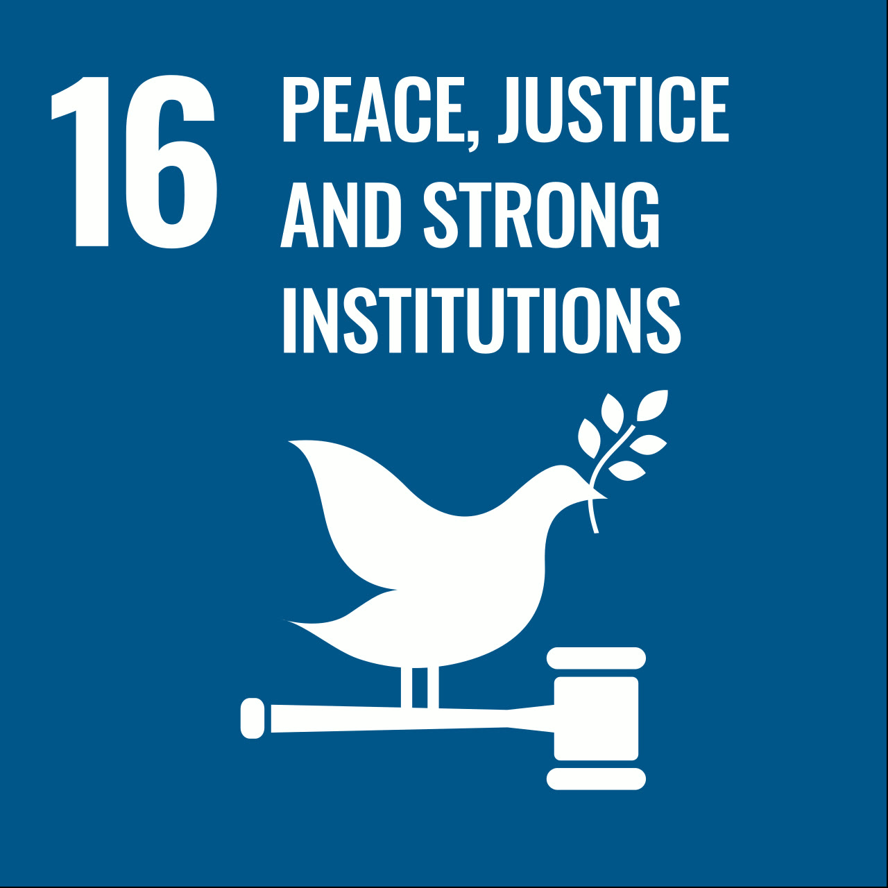 Sustainable Development Goal 16: Peace, Justice and Strong Institutions