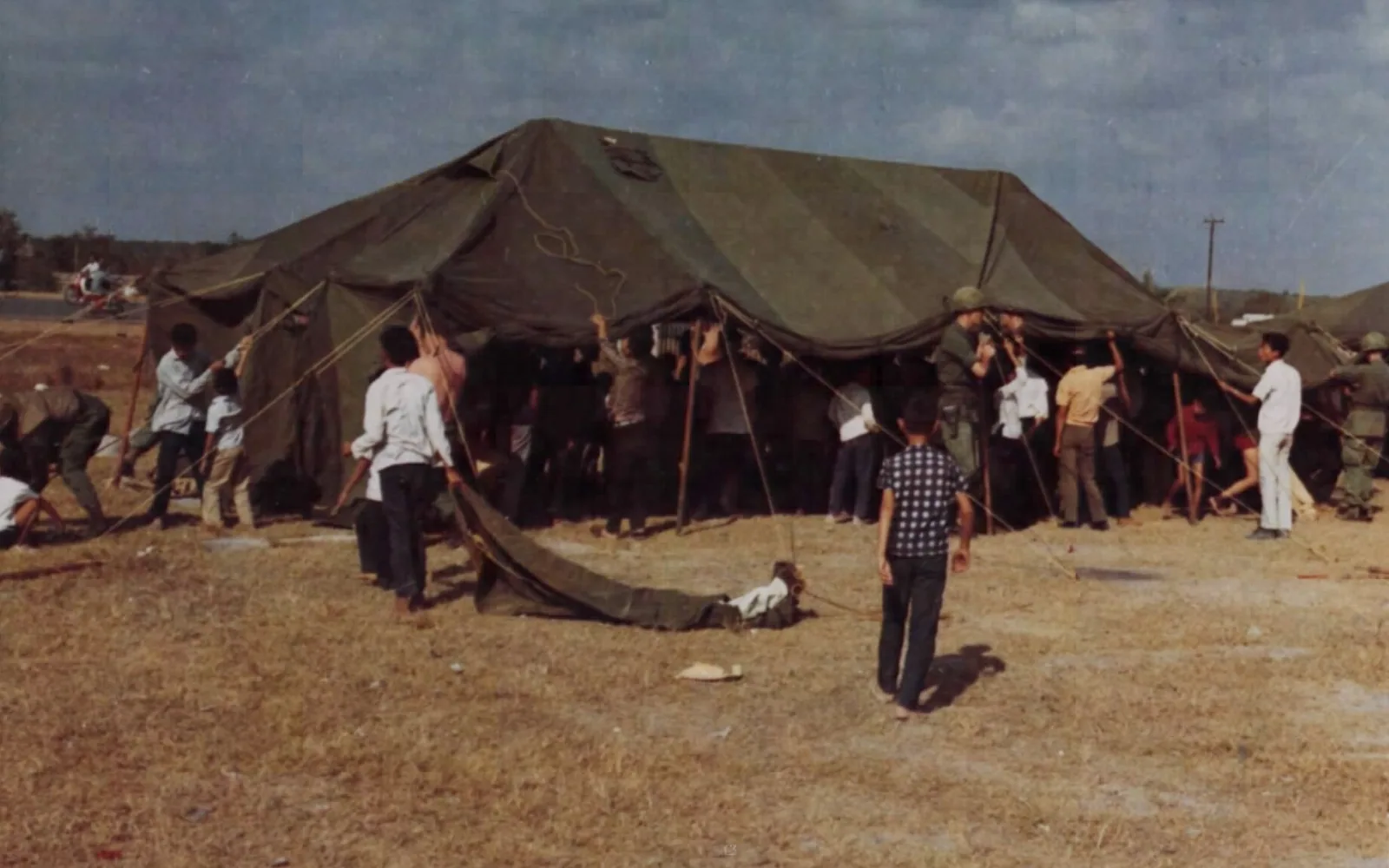 Refugees — real photography representing this cause