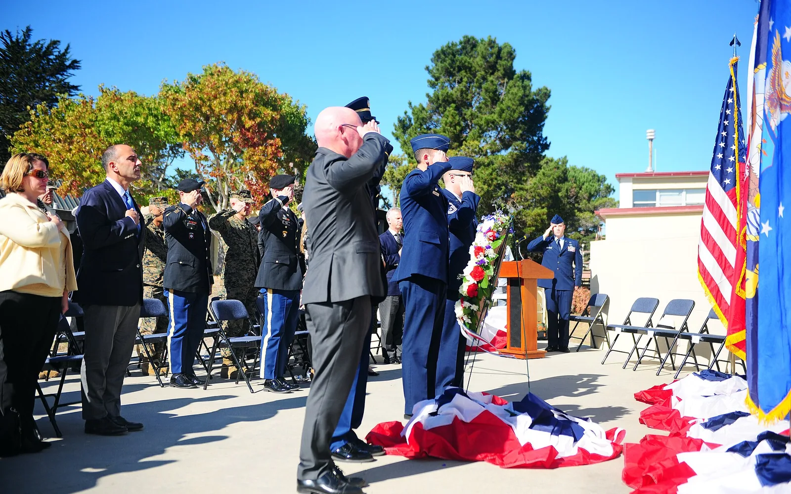 Veterans — real photography representing this cause